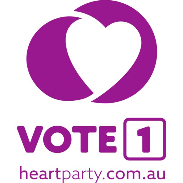 HEART T Shirt logo Purgenta Thumbnail